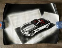 2x Poster silberner McLaren Mercedes Roadster Silberpfeil Sendling - Obersendling Vorschau