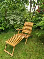 Sonnenliege Gartenliege Holz wie neu Lounge Balkon Gartenmöbel Bayern - Olching Vorschau