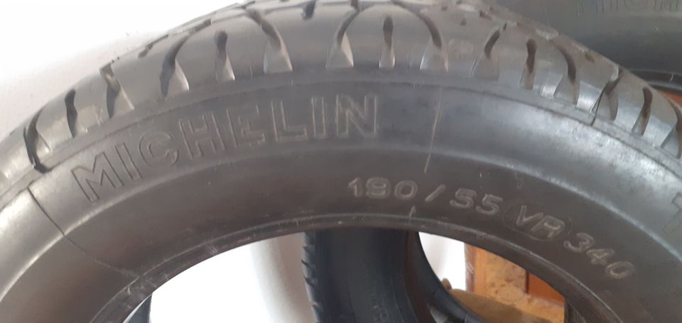 2x Michelin TRX 190 55 VR340 in Landshut