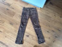 ROCKSTAR Jeans distressed Vintage Look 27 Denim braun used Nordrhein-Westfalen - Mettmann Vorschau