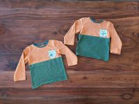 2 handmade Langarmshirts Gr. 86/92 (Zwillinge) Brandenburg - Werder (Havel) Vorschau