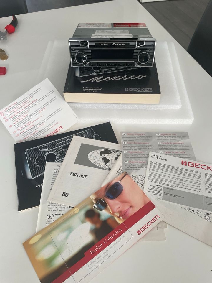Becker Mecico Retro 7948 Oldtimer Radio Mercedes in Bad Soden am Taunus