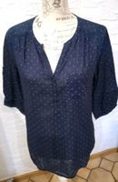 Gr.S/36 Bluse hemd Shirt blau punkte maritim dots leicht büro emo Bayern - Treuchtlingen Vorschau