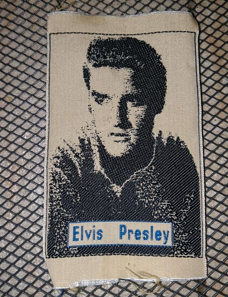Elvis Presley Stoff Aufnäher Vintage, 80er in Dachau