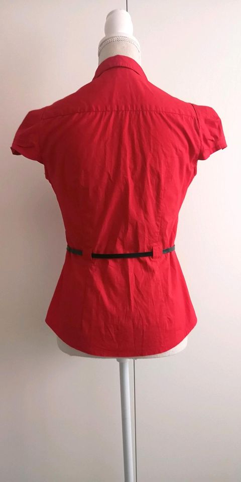 Damen Hemd Rot Gr.36 in Herbolzheim