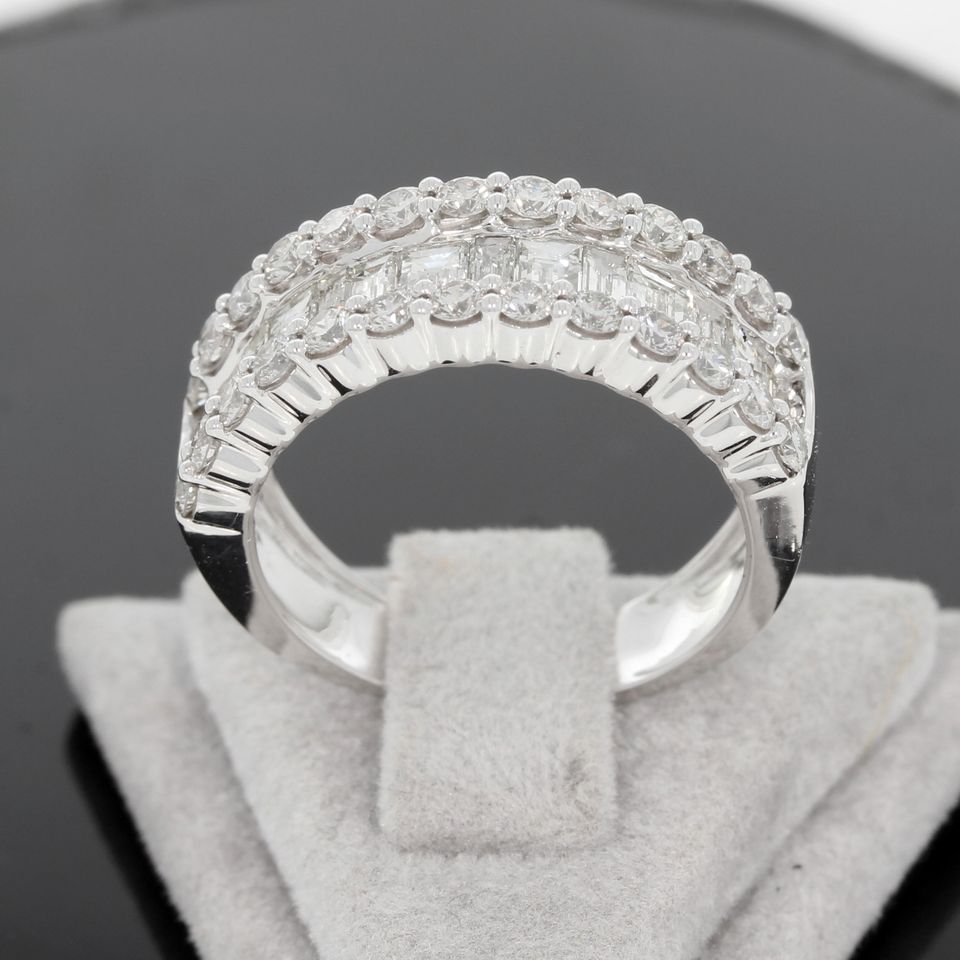 WERT 7490 € BRILLANT DIAMANT RING 585/14K WEIßGOLD vxlt 84680 in Essen