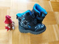 *TOP* Schuhe Stiefel Winter Jungen Pirat schwarz blau Dino Gr. 28 Nordrhein-Westfalen - Lindlar Vorschau