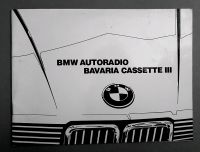 Betriebsanleitung BMW BAVARIA CASSETTE III 1984 01299099821 Berlin - Reinickendorf Vorschau