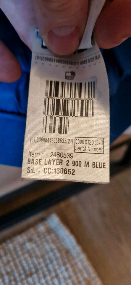 Decathlon Jacke Base Layer 2 900 M Blue - Größe L in Neubrunn