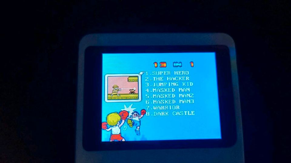 Retro Gamer Pocket Konsole ähnlich Gameboy 48 spiele in Schleswig