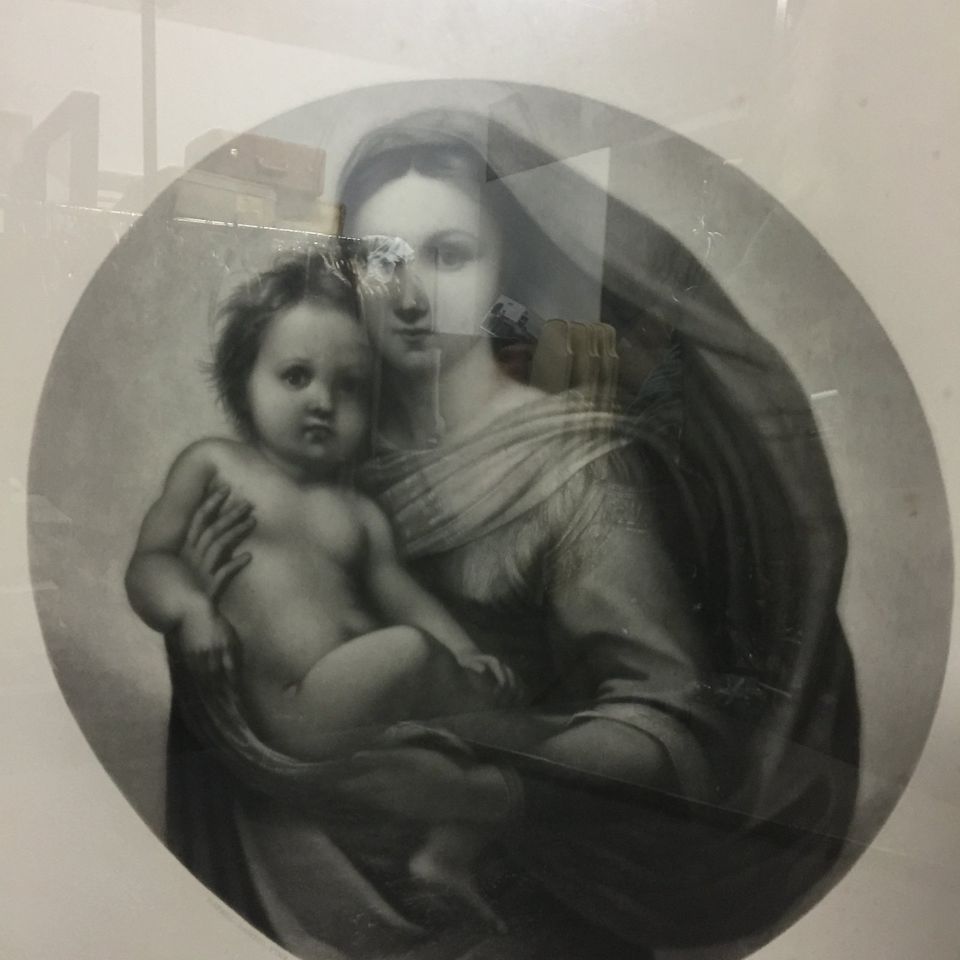 la madonna di san sisto  madonnenbild kirchenbild heiligenbiid in Offenbach