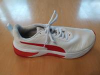 Sneaker, Sportschuhe, Turnschuhe Puma weiss/rot Gr. 10,5/ 45 Kreis Ostholstein - Scharbeutz Vorschau