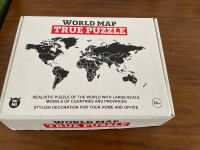 World Map True Puzzle | Weltkarte | Wand | 100x60cm | schwarz Düsseldorf - Stadtmitte Vorschau