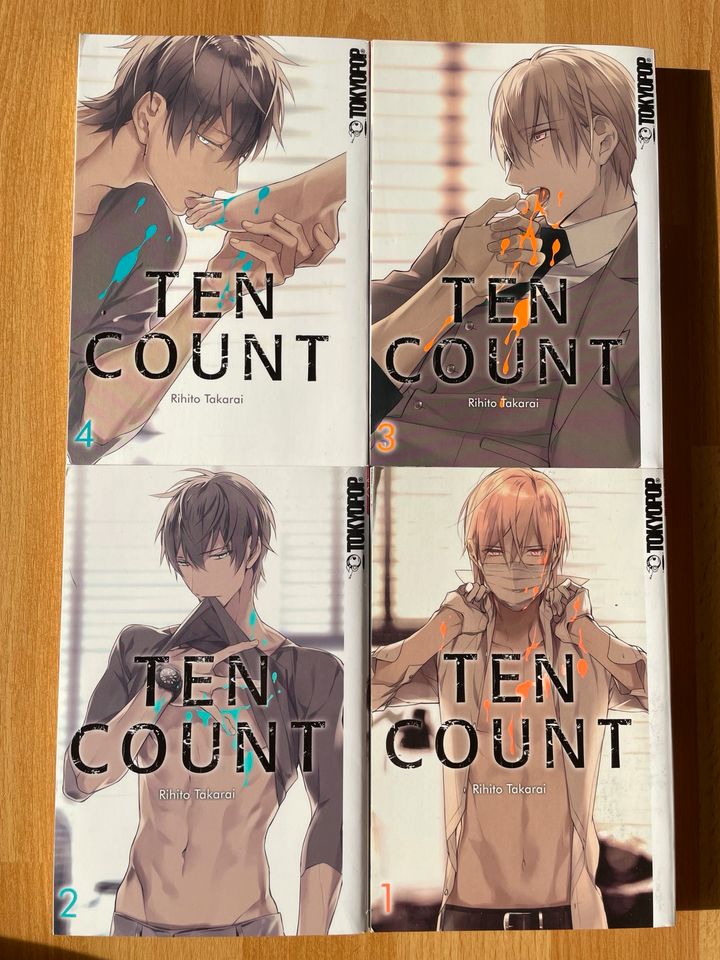 Ten Count Manga Band 1-4 in Minden