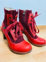 El Naturalista 37 Stiefelette Damen Ankle Boots Schnürsenkel rot Friedrichshain-Kreuzberg - Kreuzberg Vorschau