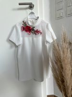 Boohoo Tshirt mit Rosen Stickerei UK8 36 S Niedersachsen - Vechta Vorschau