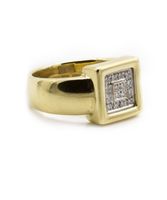 Ring mit Brillanten 585er Gold bicolor, Art.-Nr.: R00.79591 Nordrhein-Westfalen - Mönchengladbach Vorschau