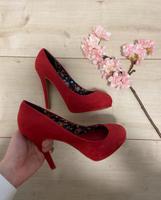 Rote High Heels Zara West - Zeilsheim Vorschau
