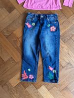 Mini Boden Capri Jeans Stickerei Blumen 11y 146 blau bunt Baden-Württemberg - Oftersheim Vorschau