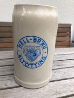 Hell-Bräu Altötting Bierkrug Steinkrug 1 Liter Bayern - Simbach Vorschau
