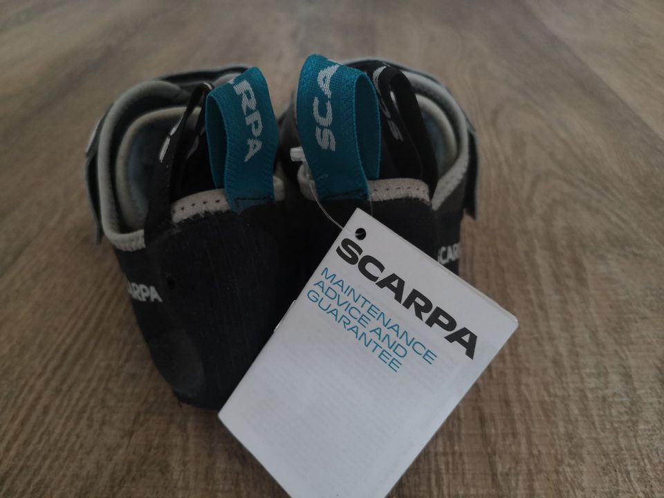 Graue Kletterschuhe Boulderschuhe Größe 42,5 Scarpa Origin NEU in Dresden