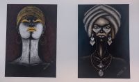 2 XXL Kunstwerke/Gemälde aus Marrakesch (Preis für beide Bilder) Baden-Württemberg - Hambrücken Vorschau