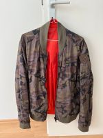 Blauer Wendejacke Frühlingsjacke Camo Orange L München - Schwabing-West Vorschau