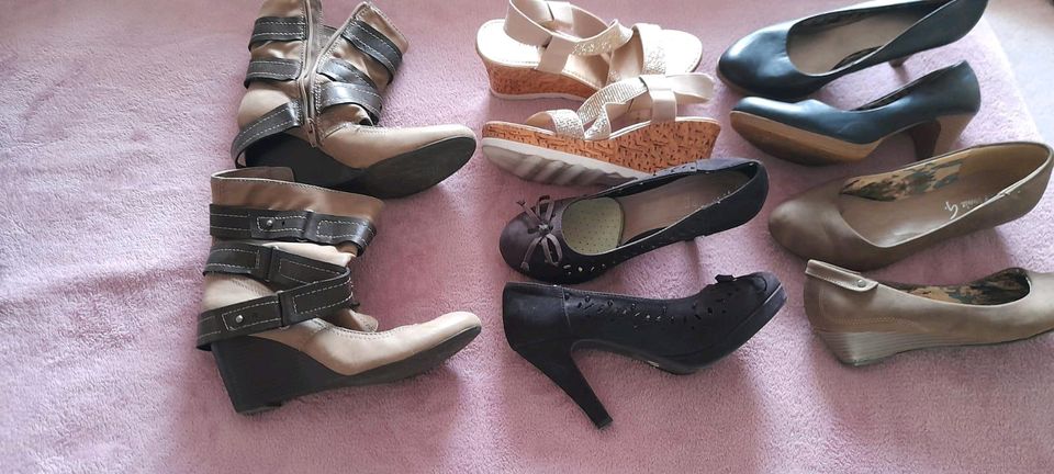 Damen Schuhe, Größe 39 alles zusammen 15€. Einzelverkauf möglich. in Gotha