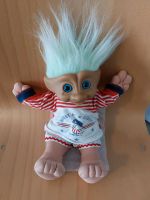 Troll Glück- Puppe Kobold 90er Jahre 33cm Grüne Haare Vintage Ret Lübeck - Kücknitz Vorschau