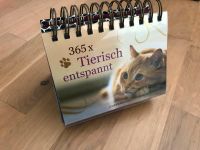 Klappkalender Aufsteller Motivation 365 Tage Tierisch entspannt Baden-Württemberg - Altbach Vorschau