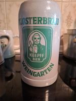 Bierkrug Klosterbräu Weingarten - Koepf Bier 1,0L Baden-Württemberg - Meßstetten Vorschau