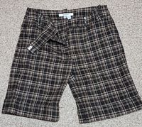 Shorts braun weiß kariert Wolle Zara Basic Gr. M Mecklenburg-Vorpommern - Wismar (Meckl) Vorschau