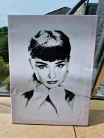 Leinwand Audrey Hepburn 60x80 cm Hessen - Marburg Vorschau