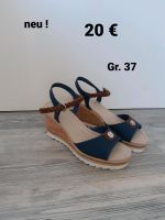 Sandalen mit Keilabsatz Gr. 37 Bayern - Georgensgmünd Vorschau