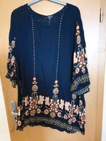 Shein , schöne schwarze Tunika , Blumenmuster , Größe 3XL Niedersachsen - Stade Vorschau