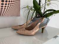 Brautschuhe Pumps 41 roségold metallic Hochzeit Standesamt Büro Hessen - Heppenheim (Bergstraße) Vorschau