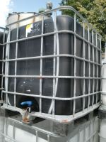 Wassertank schwarz Tank Algenschutz IBC Container Fass 1000 Liter Bayern - Gablingen Vorschau