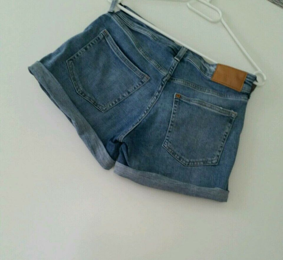 Jeans Hose Gr.34   Relax Shorts Mädchen  denim blau in Rosenberg