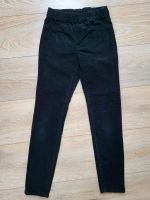 Slimfithose aus Feincord von H&M, Gr. 140, schwarz Baden-Württemberg - Böblingen Vorschau