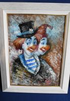 Clowns-Ölbild, 40 x 50 cm Nordrhein-Westfalen - Löhne Vorschau