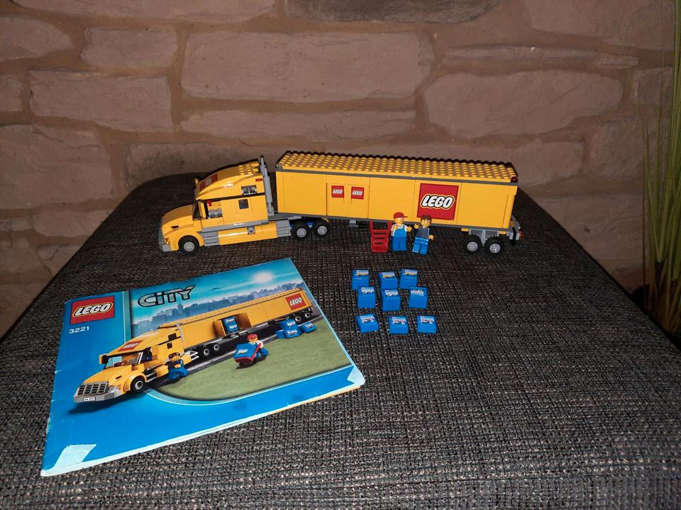 Lego 3221, Lego City Truck, komplett,  wie neu in Tetenhusen