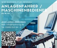 Anlagenfahrer (m/w/d) für Dessau - 2-Schichtsystem - ab 16 € Sachsen-Anhalt - Dessau-Roßlau Vorschau