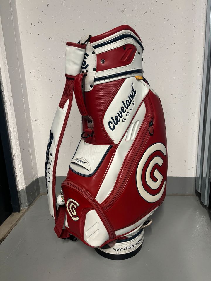 Cleveland Golf Tourbag, rot, weiß, blau in München