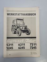 Werkstatthandbuch Zetor Traktoren 521 6211 7211 5245 6245 7245 Rheinland-Pfalz - Hatzenbühl Vorschau