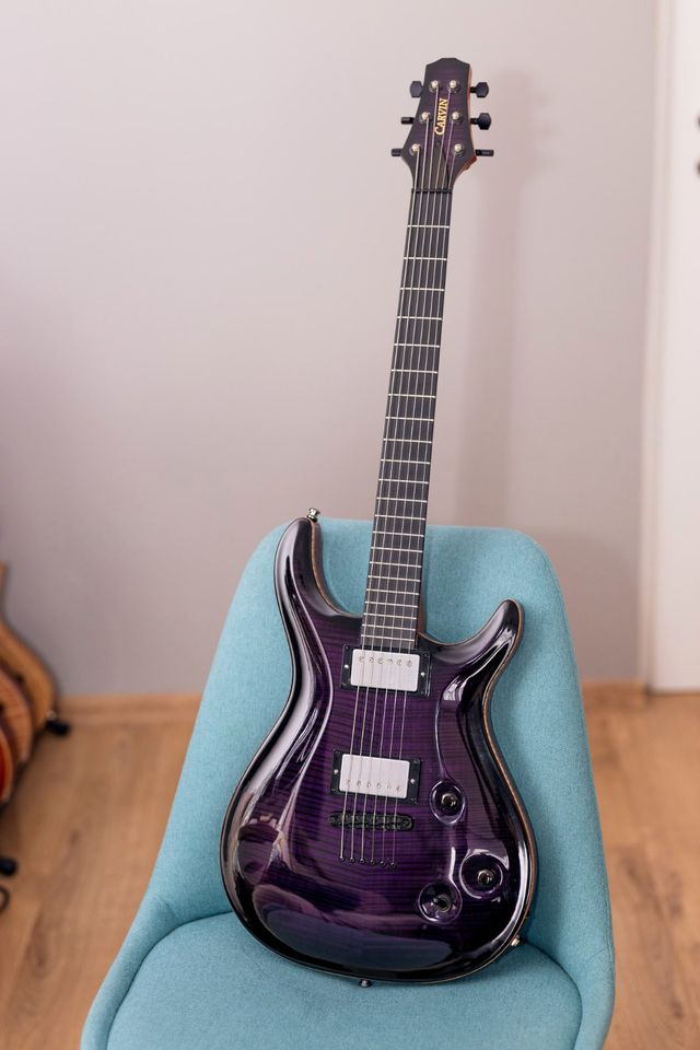 Carvin CT6 Purple Flame Maple + case Carvin in Schwedt (Oder)