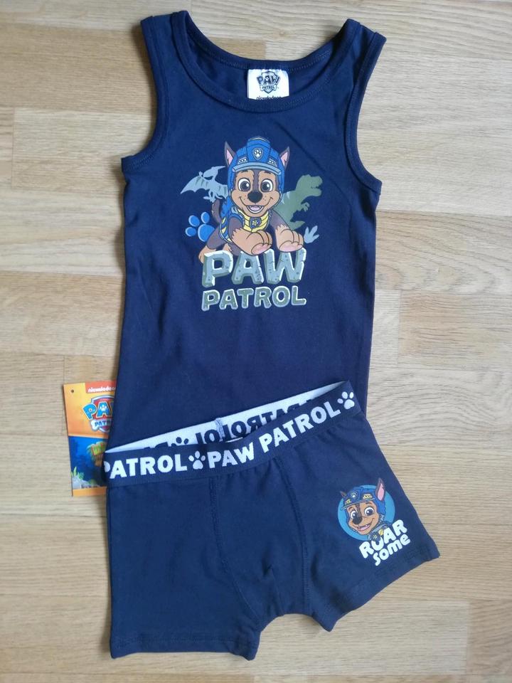 2x Set Unterhemd Retroshort Jungen Gr.98/104 Paw Patrol  neu in Forchheim