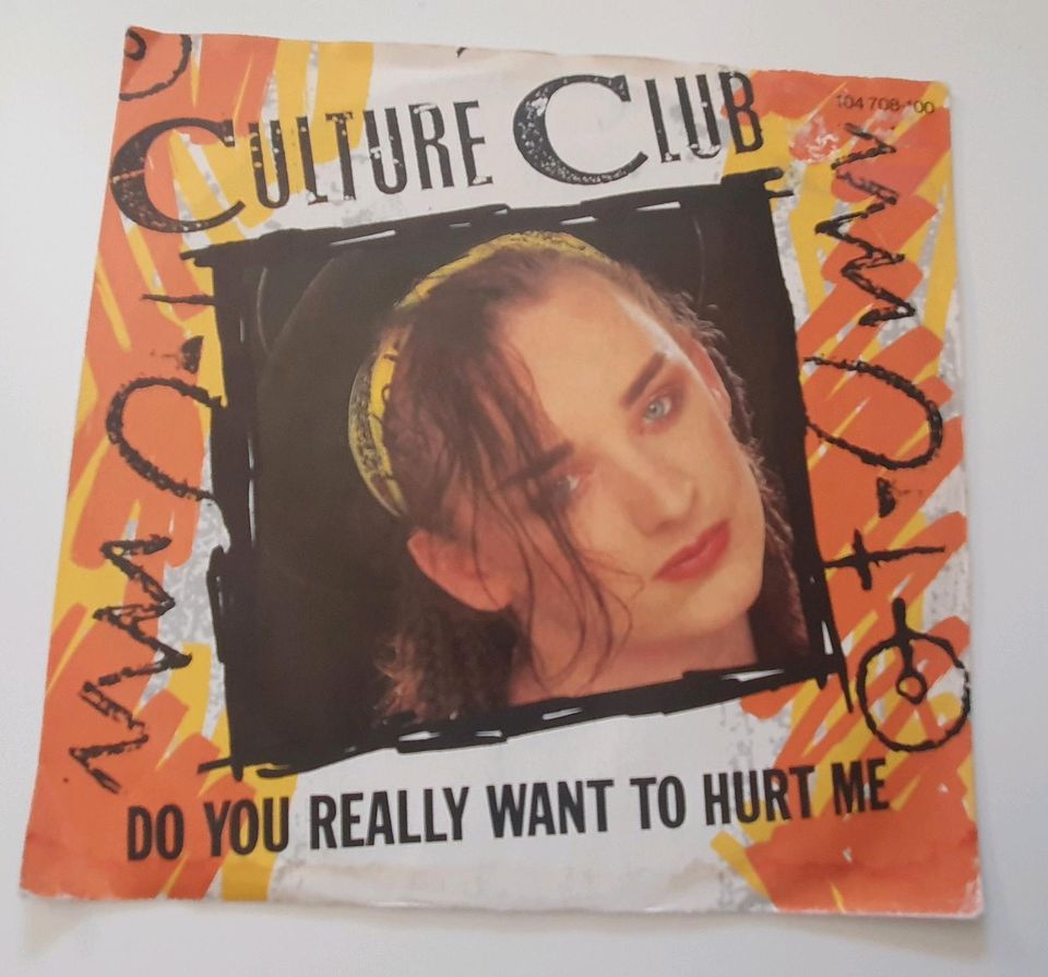 Vinyl Schallplatte Single Culture Club Do you really want to hurt in Sarstedt