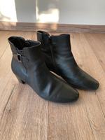 Gabor schwarze Leder Stiefeletten Größe 5 1/2 ~ 38 Bayern - Graben (Lechfeld) Vorschau
