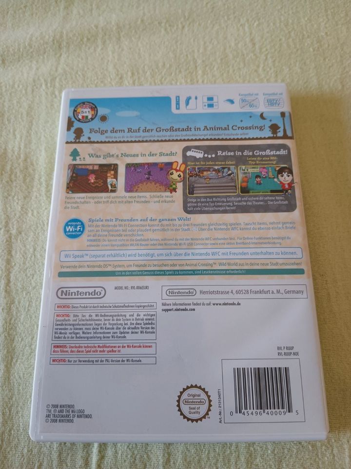 Animal Crossing, Nintendo Wii in Blomberg