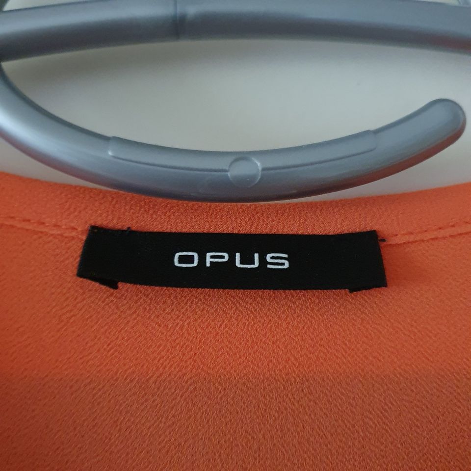 leichtes ärmelloses Blusenshirt von OPUS in Größe 36 - orange in Cuxhaven